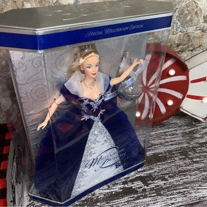 Vintage Y2K Mattel Millennium Princess Barbie 2000 EditionFashion Doll (24154)